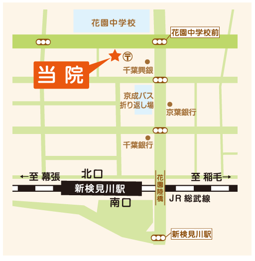 たかデンタルクリニックマップ